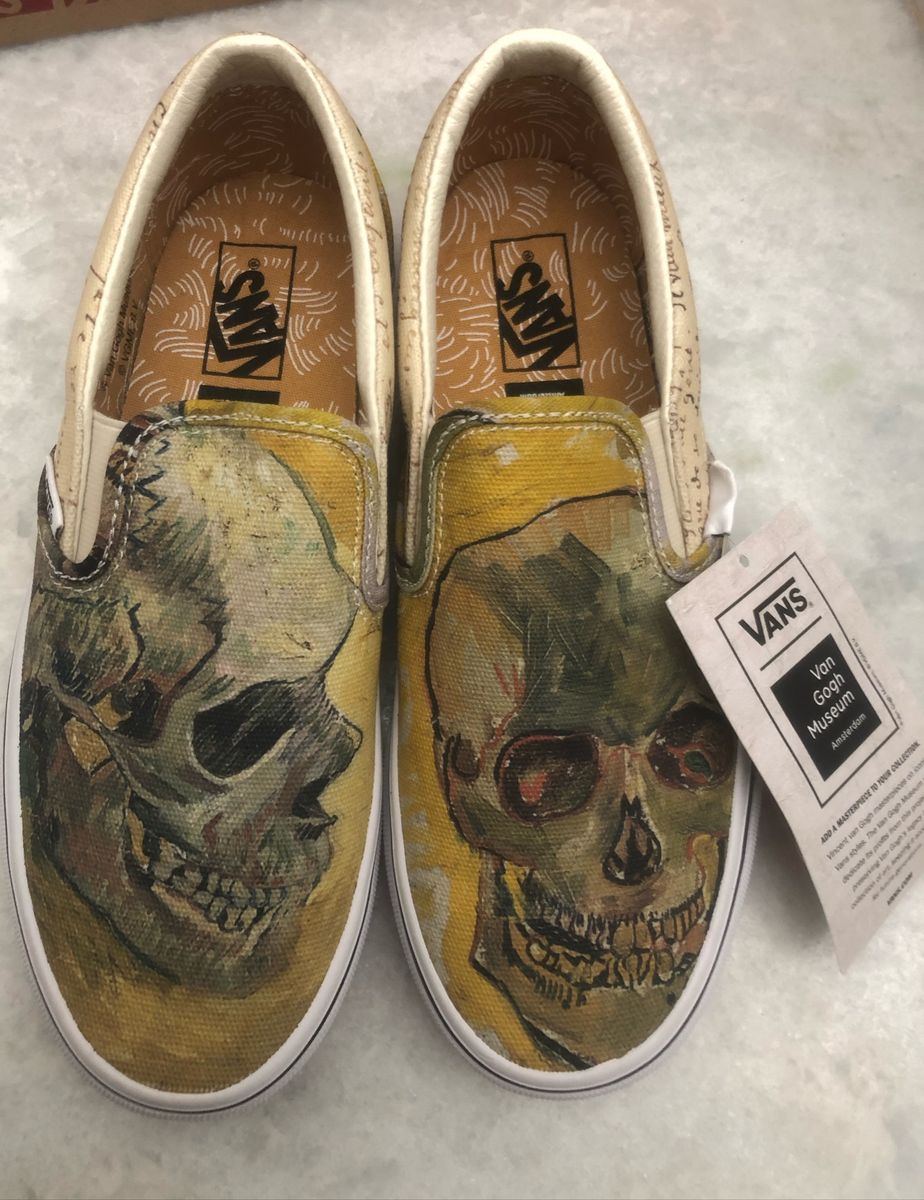 vans slip on van gogh