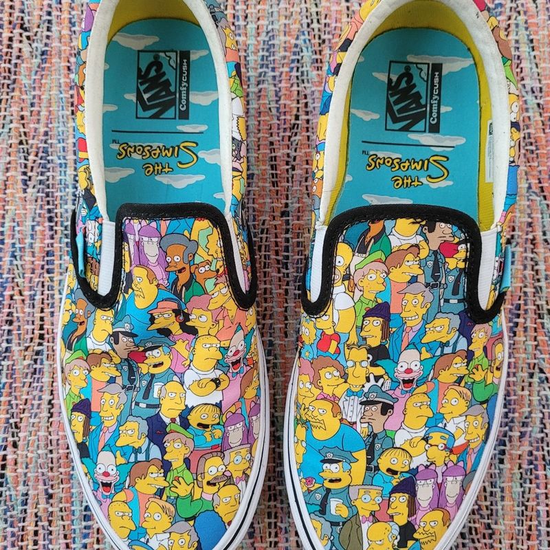 Tenis hot sale vans simpsons