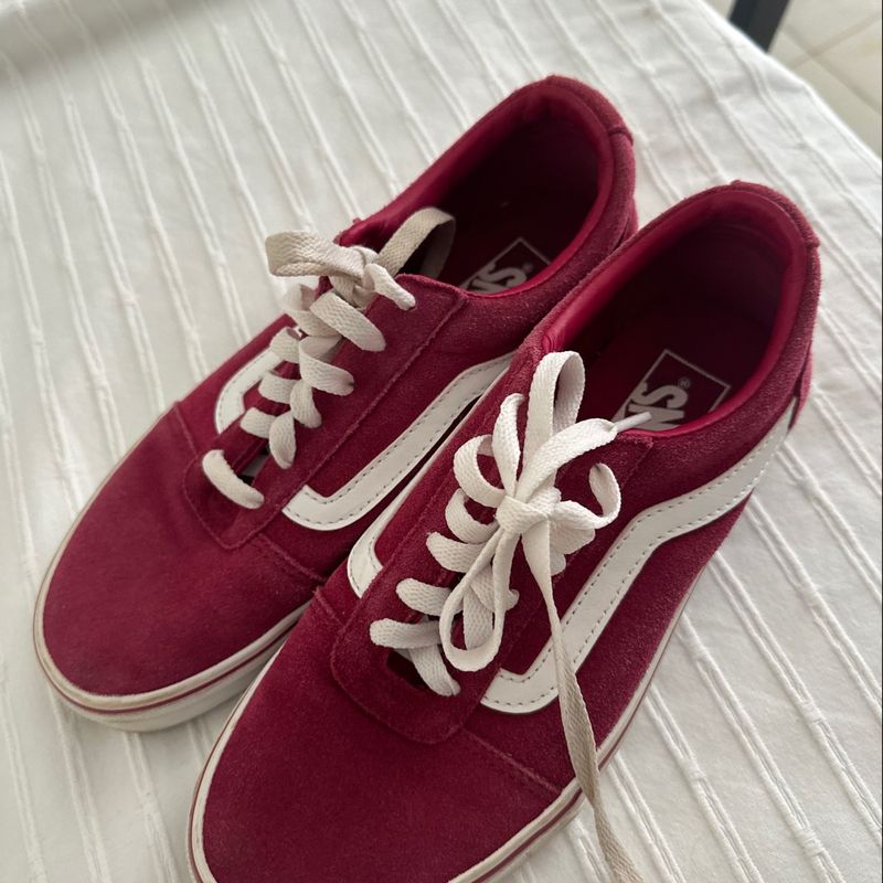 Vans old skool outlet vinho