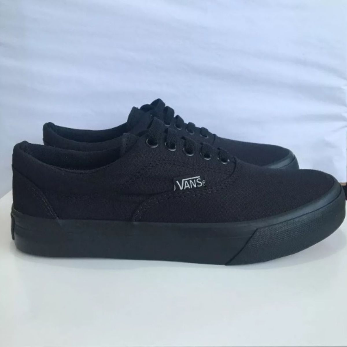 Vans Todo Preto Pronto Entrega | Tênis Feminino Nunca Usado 19180598 ...