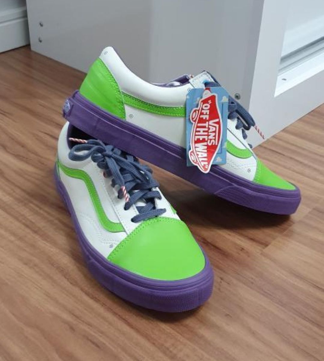 Vans Toy Story Buzz Lightyear Tênis Masculino Vans Nunca Usado