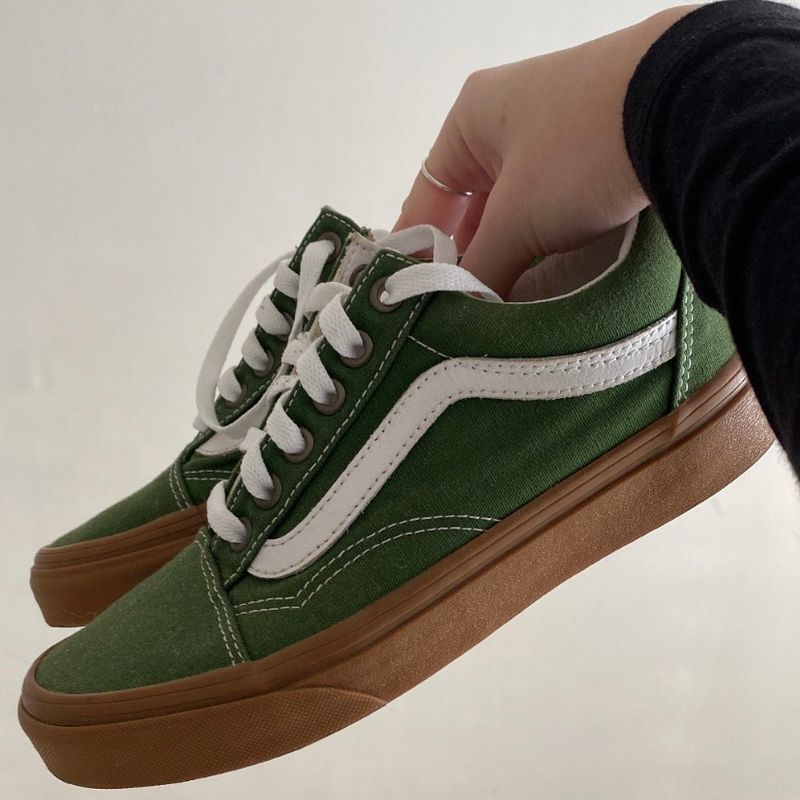 Vans on sale verde militare