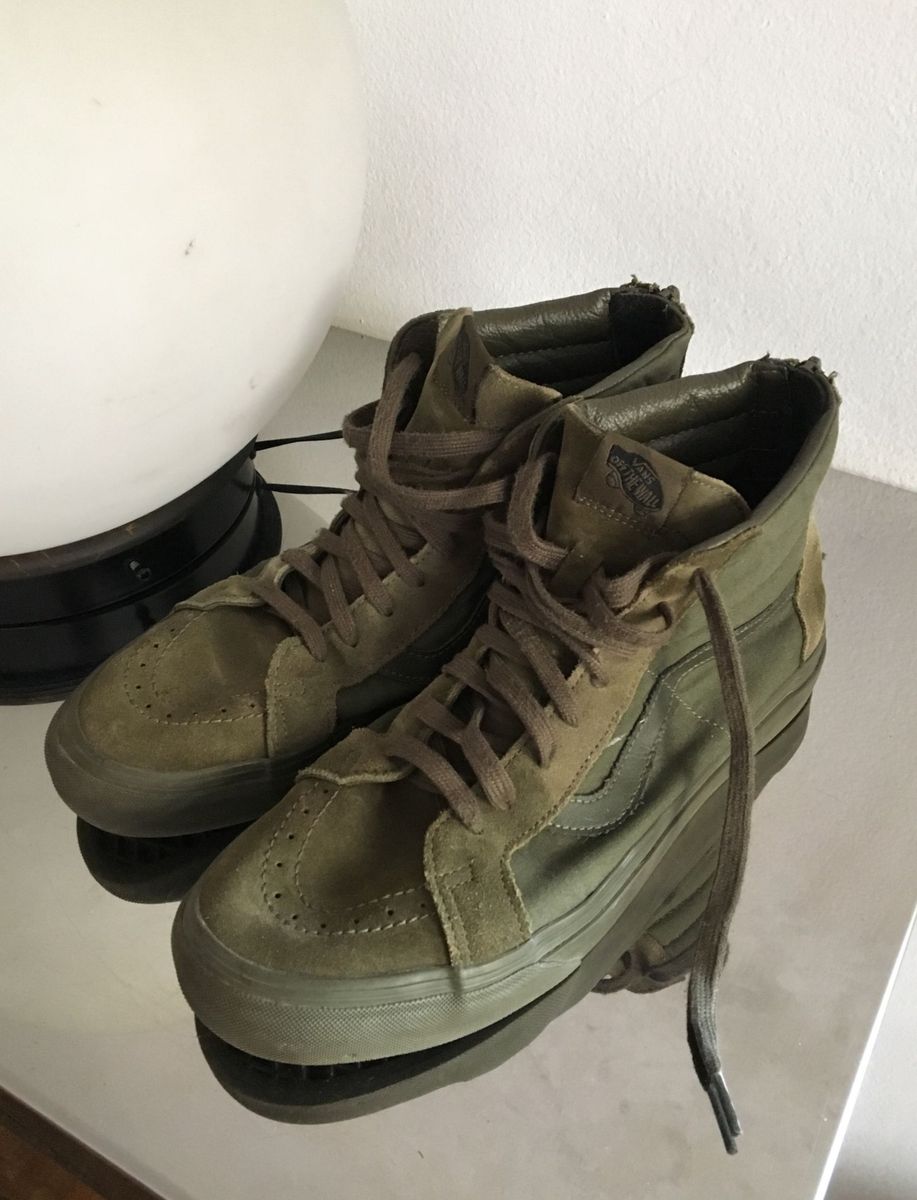 tenis vans masculino verde