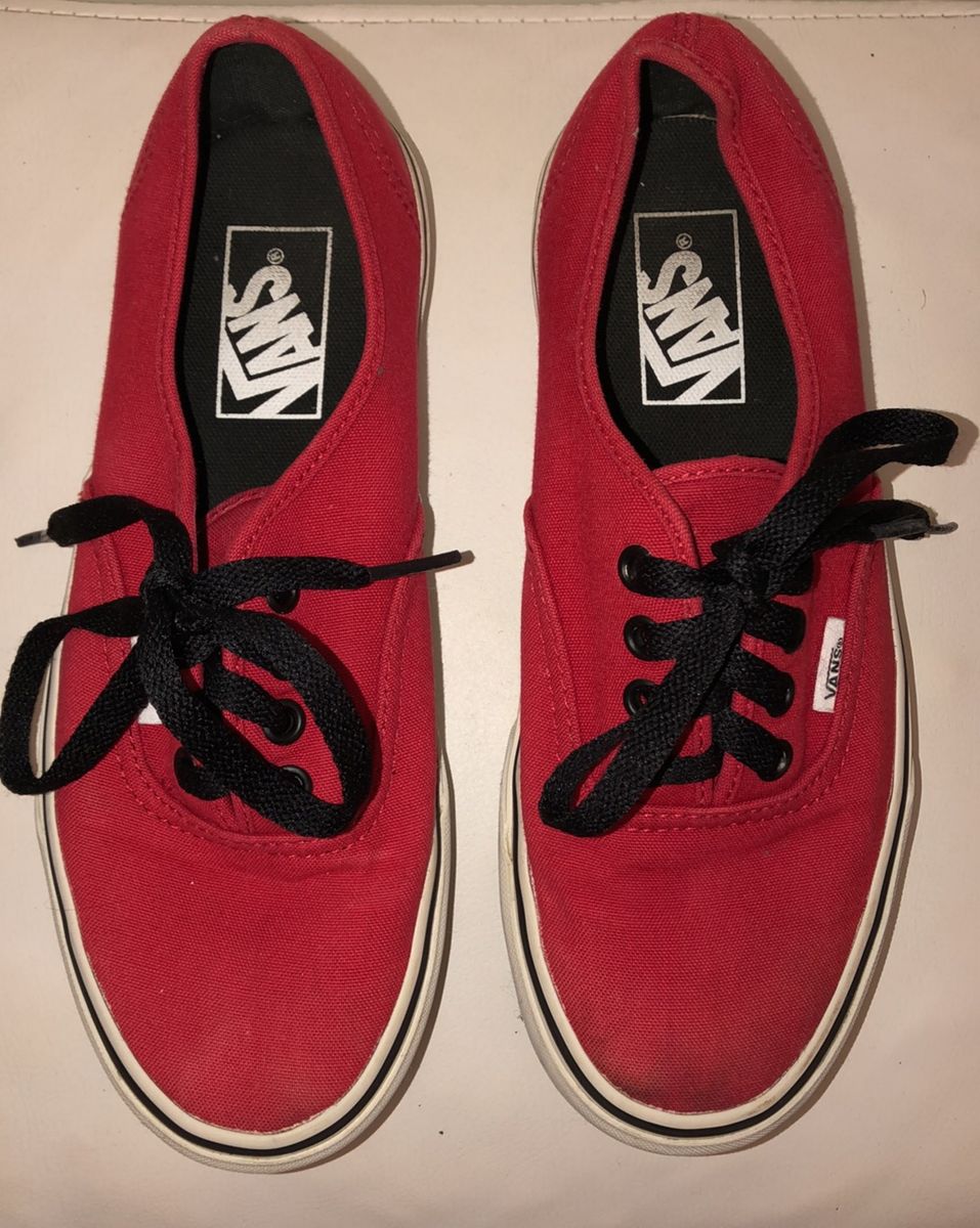 vans cadarço