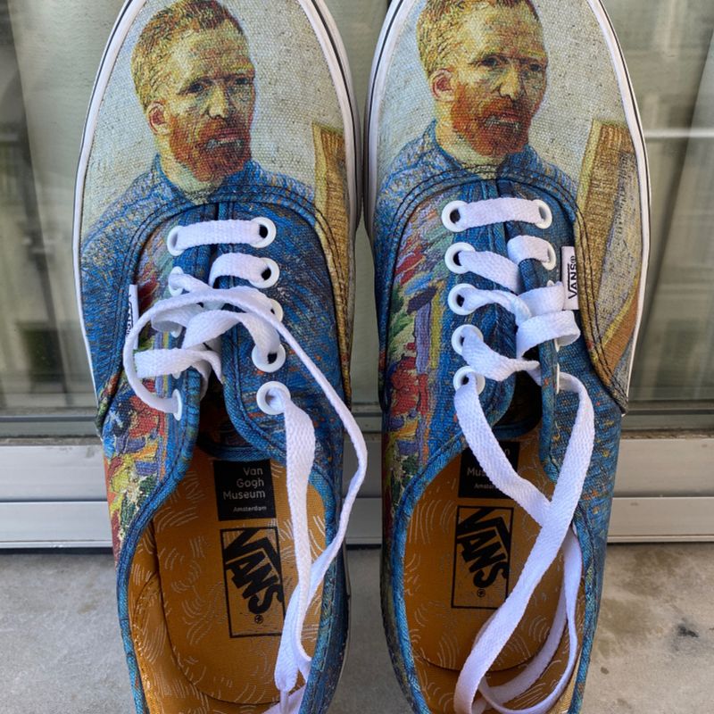 Vans authentic van 2025 gogh self portrait