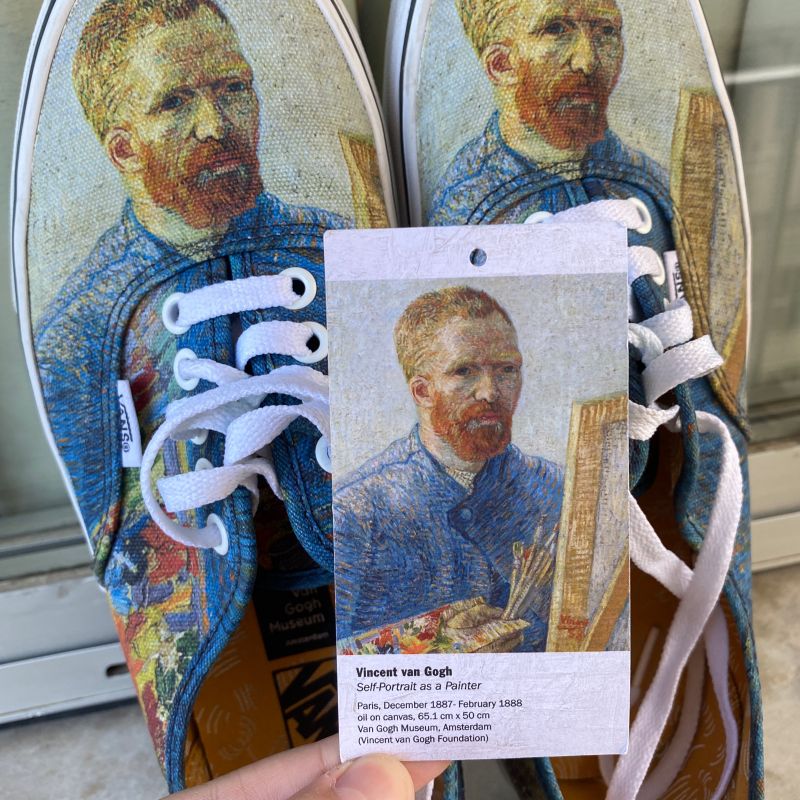 Tenis vans vincent van cheap gogh