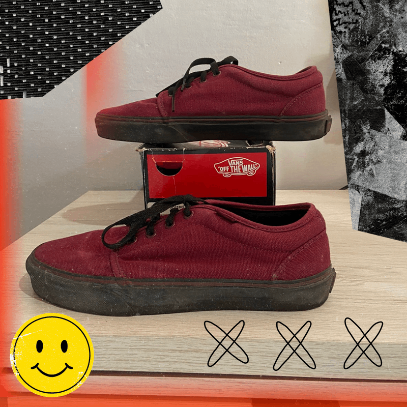 Vans shop vulcanized bordo