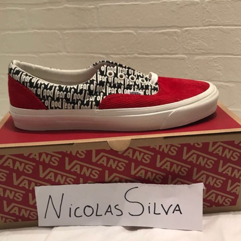 Vans era sale fear of god