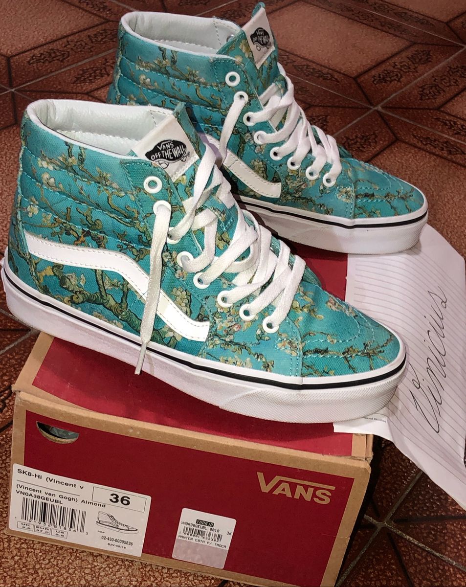 tenis vans do van gogh