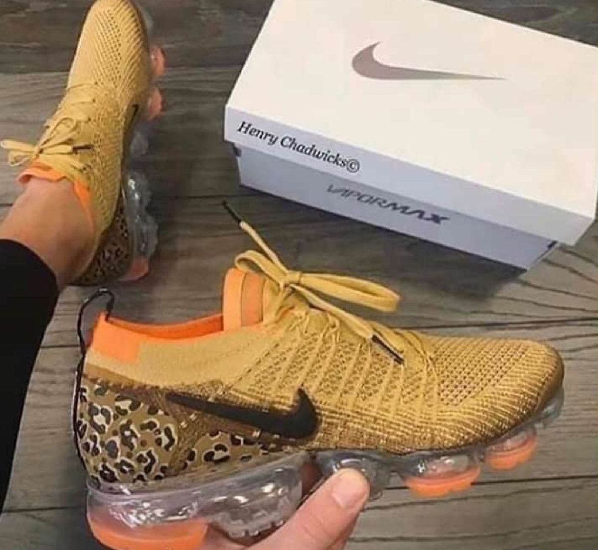 vapor max with shorts