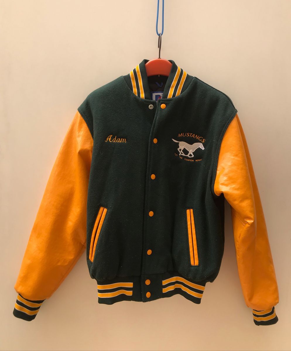 Varsity Jacket (made In Usa) | Casaco Masculino College Usado 39836186