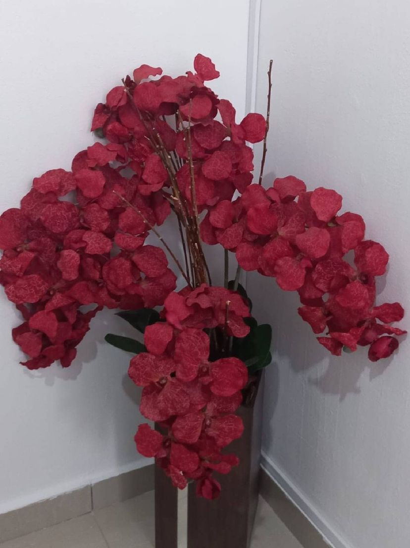 Vaso de Flor Artificial | Item de Decoração Usado 77464963 | enjoei