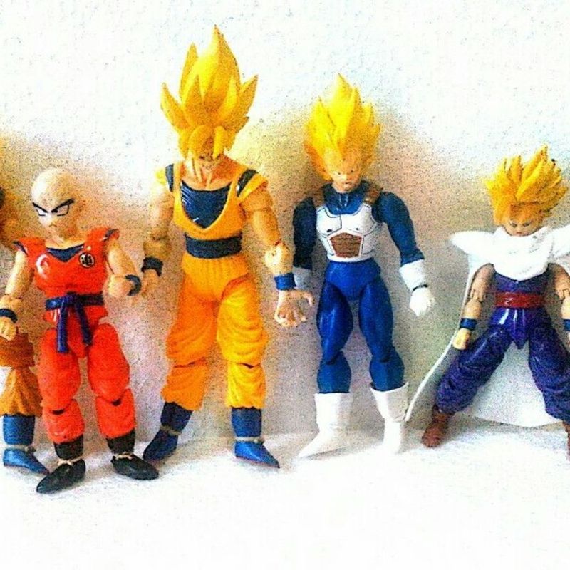 Boneco Brinquedo Articulado Dragon Ball Z 14cm Action Figure