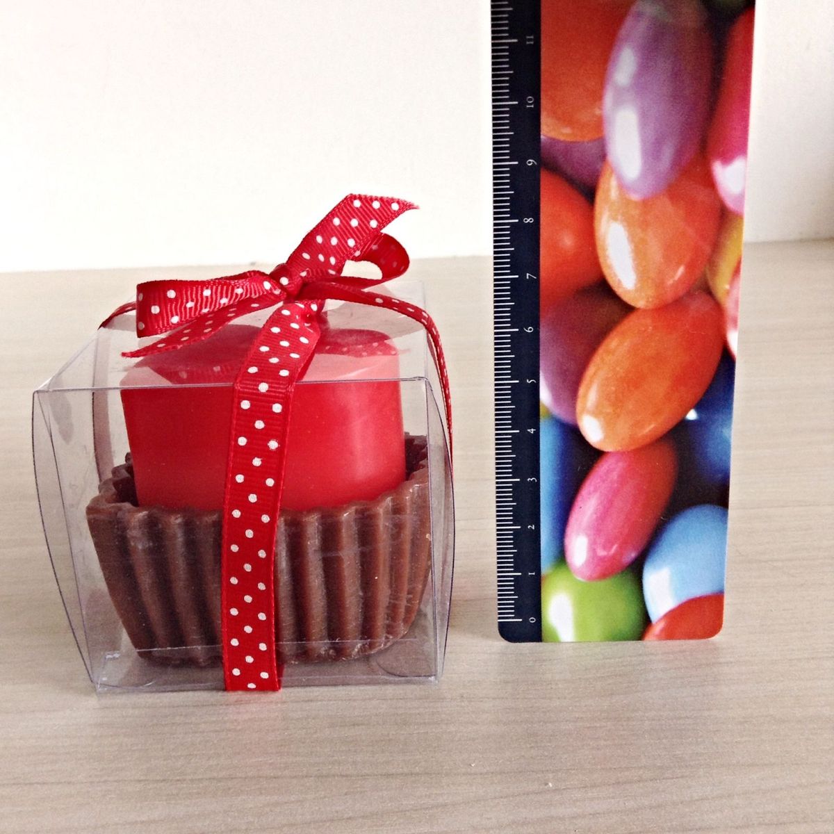 vela aromática doce - decoração loungerie