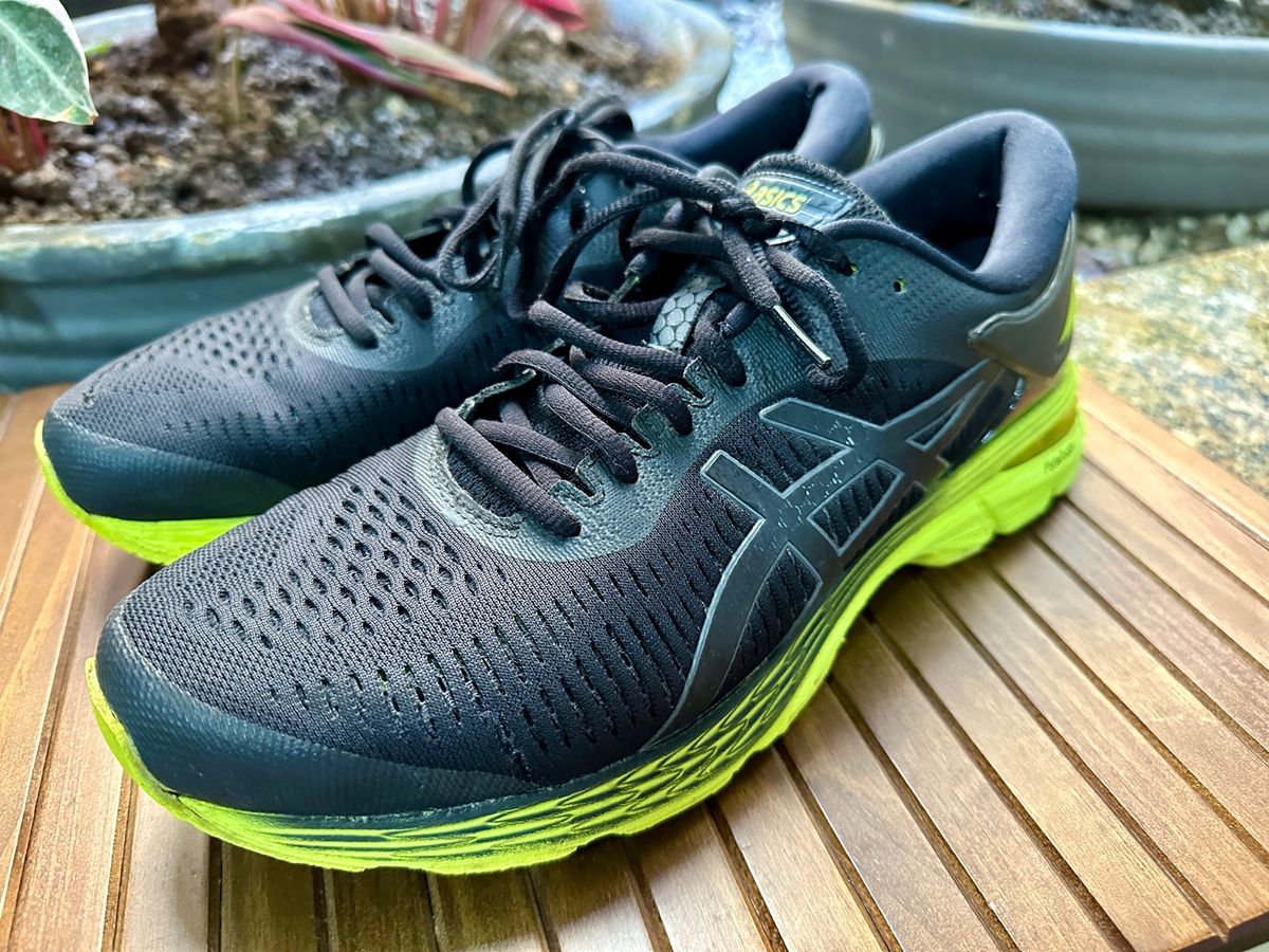 Asics Kayano Tenis Asics Amarelo Masculino Velocidade E Conforto