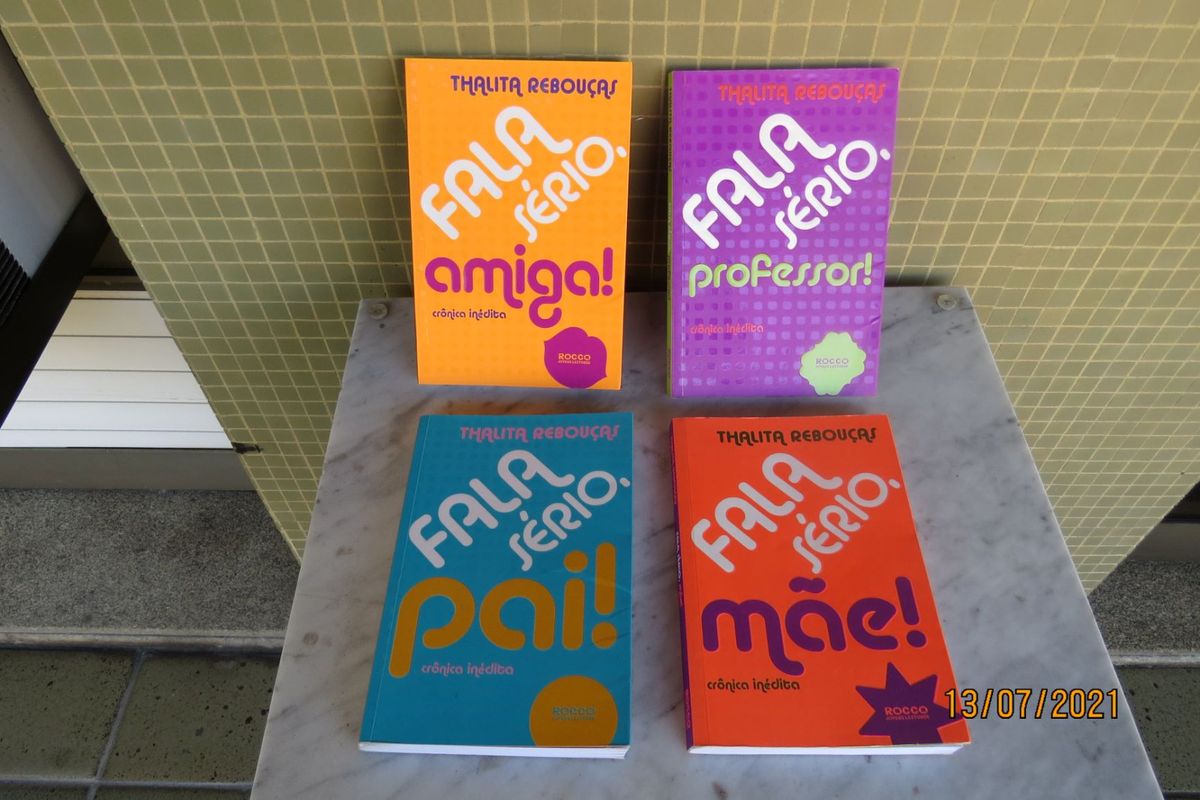 Vendo 4 Livros da Coleção Fala Sério | Livro Ed. Rocco Usado 74511698 ...