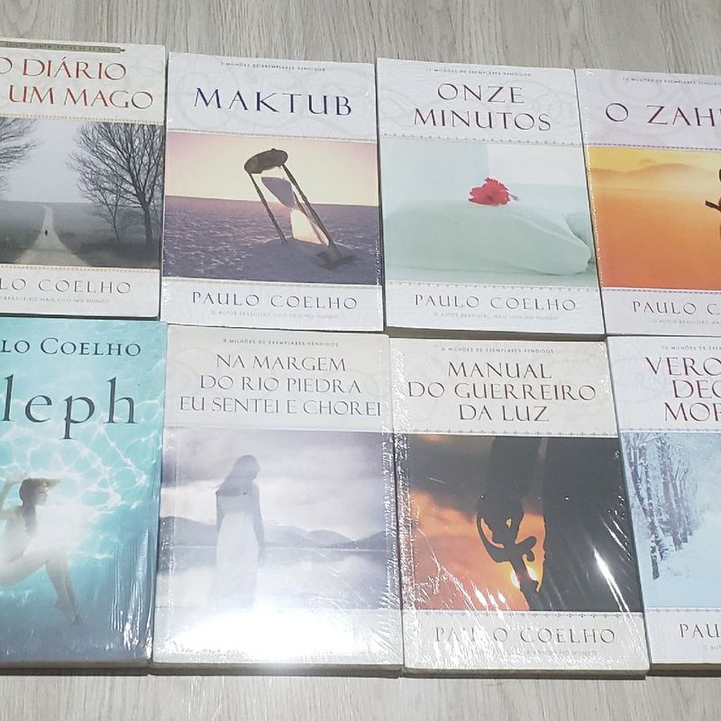 Vendo 8 Livros do Autor Paulo Coelho | Livro Paulo Coelho Nunca Usado  81311803 | enjoei