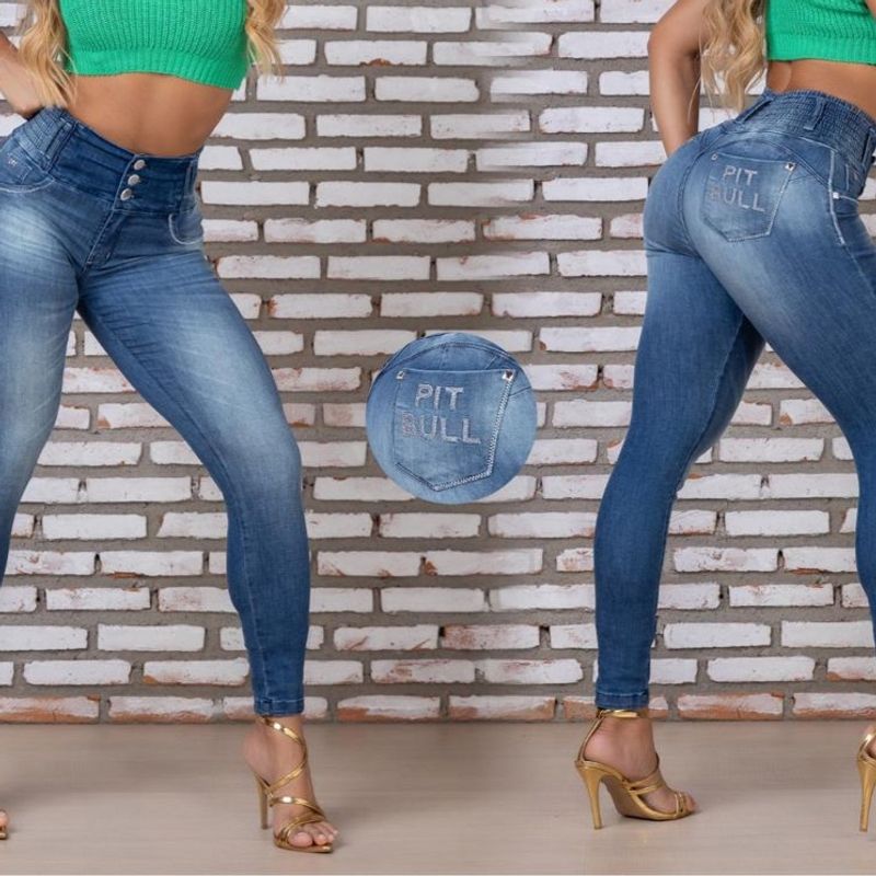 Coleção pit bull jeans 2024 2018