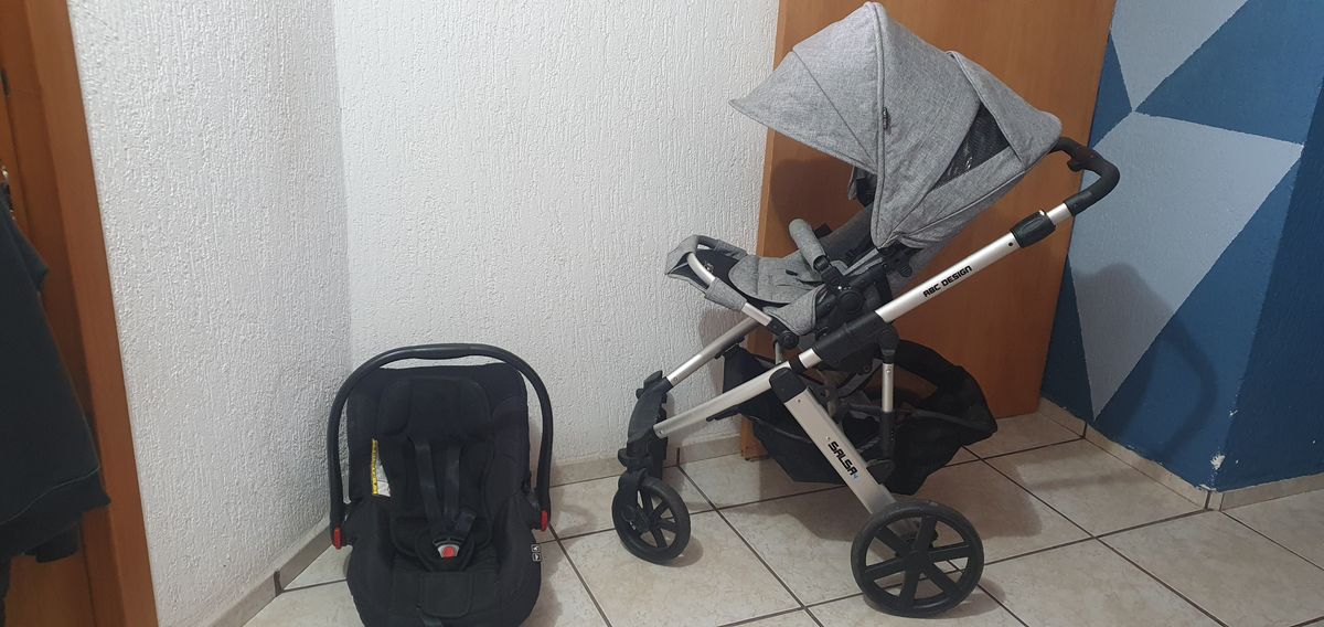Vendo Carrinho de Bebê Salsa 4 Abc Design Carrinho de Bebê Abc Design
