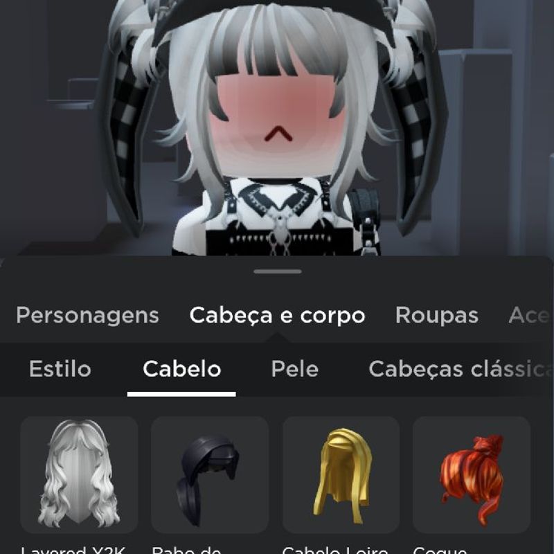 Cabelo loiro - Roblox