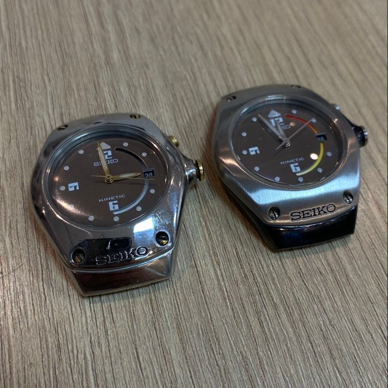 Vendo Dois Relogios Seiko Kinetic com Problema No Capacito Relogio Masculino Seiko Usado 106325128 enjoei