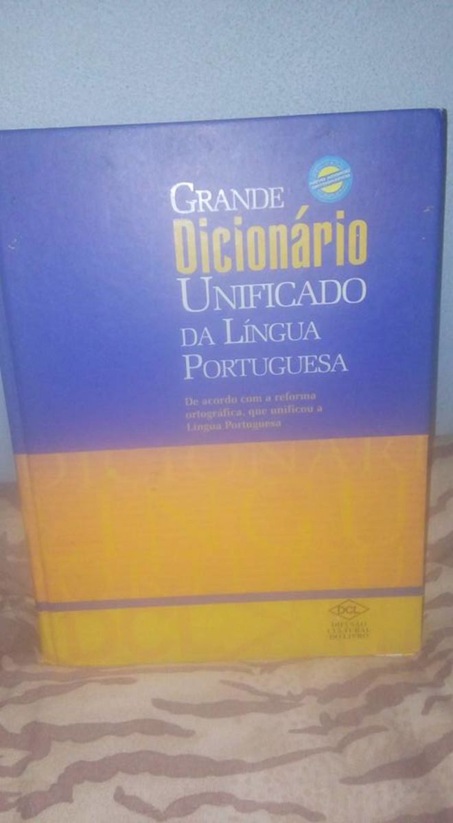 Vendo Grande Dicionário Unificado Da Língua Portuguesa Livro Editora Difusão Cultural Do 6705