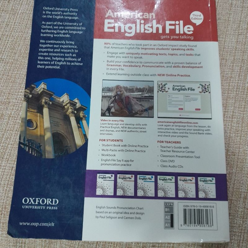 Vendo Livro American English File 1 Third Edition | Oxford
