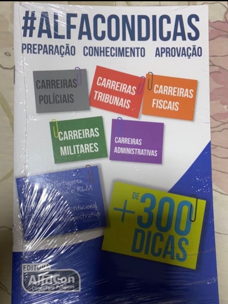 Vendo Livro | Livro Alfacon Nunca Usado 76527464 | Enjoei