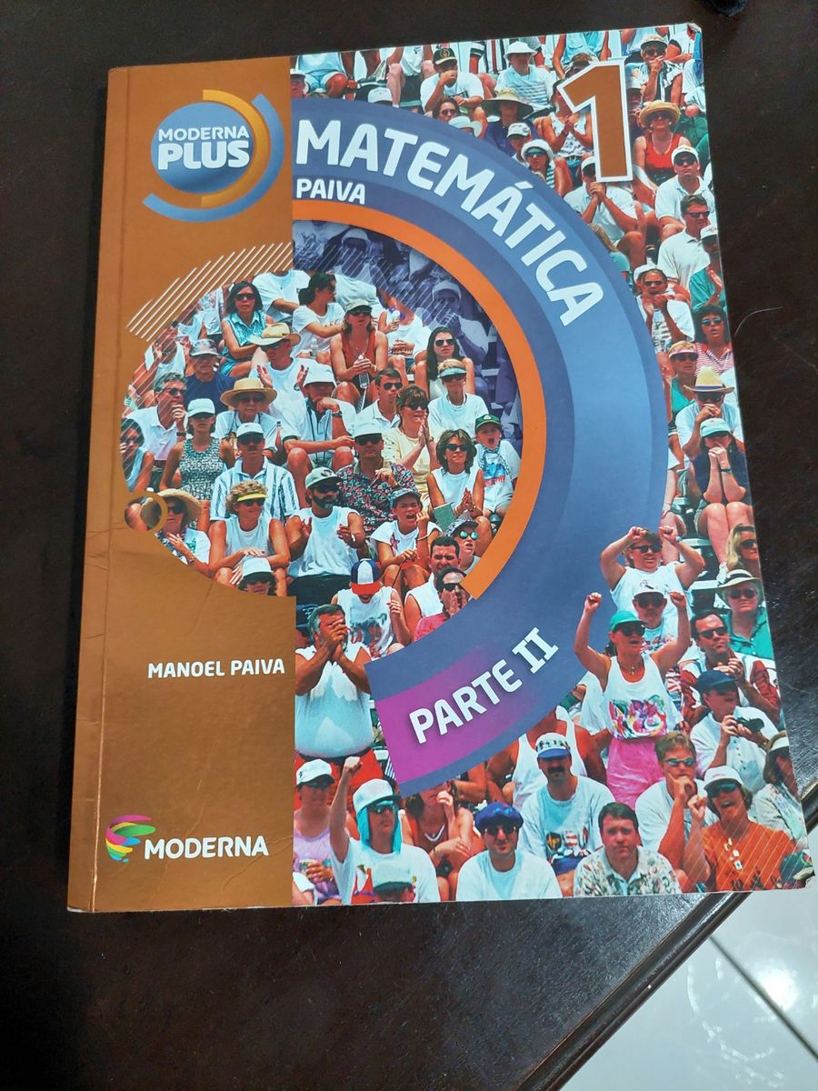 Vendo Livros de Matemática - Ensino Médio | Livro Editora Moderna Usado ...