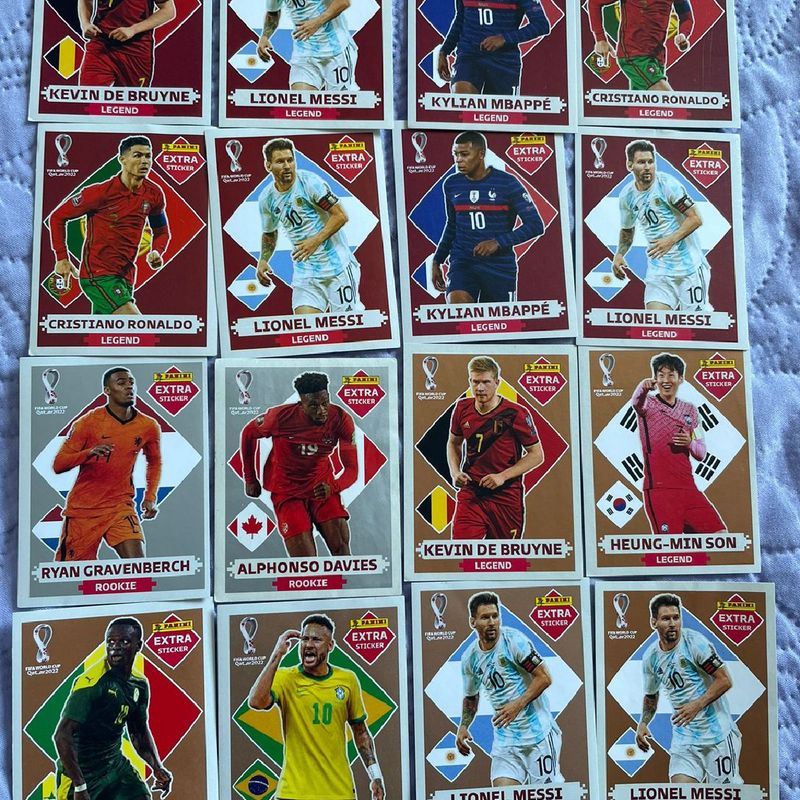 Figurinha Mbappe Legend Extra Sticker Gold | Livro Panini Nunca Usado  79963717 | enjoei