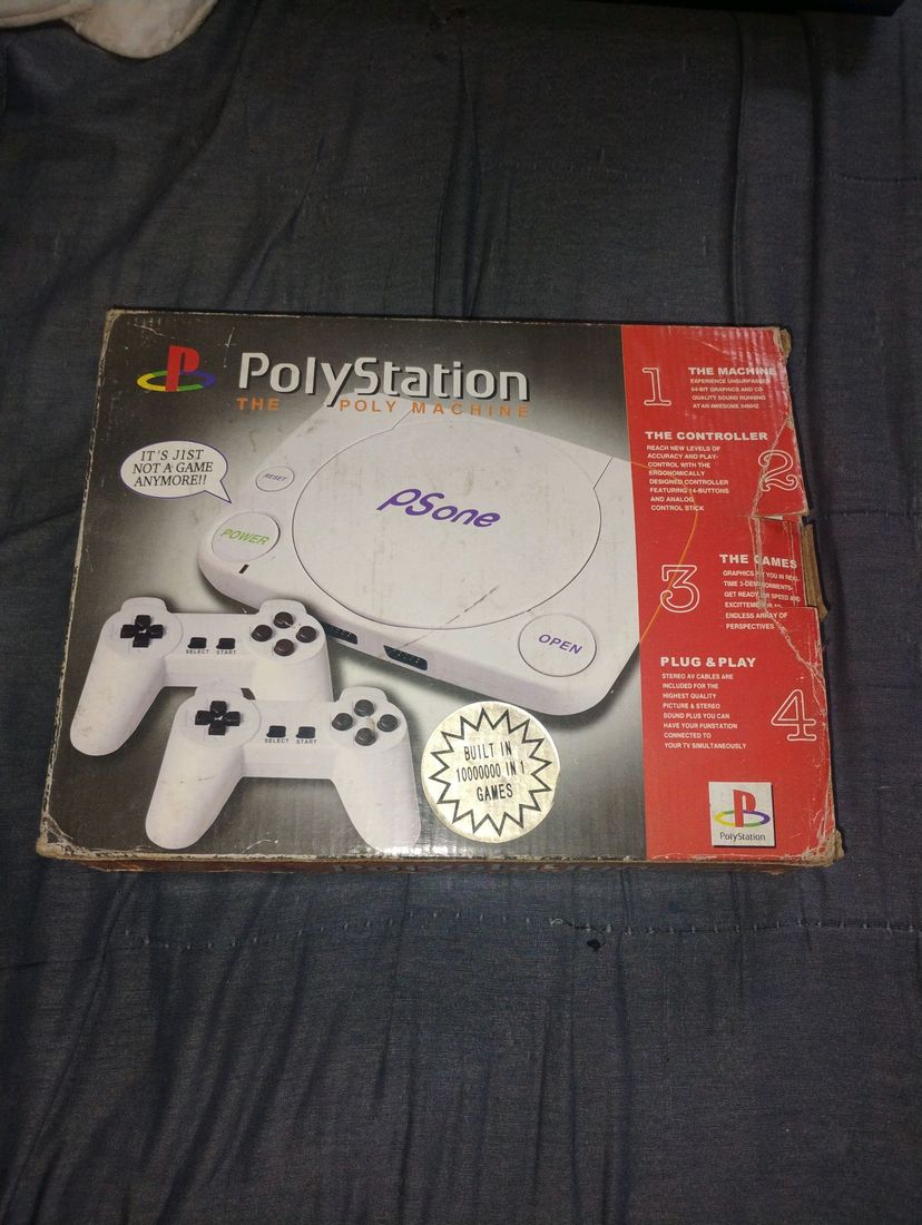 Vendo Polystation Na Caixa Completo Funcionando Perfeitamente, Ítem ...