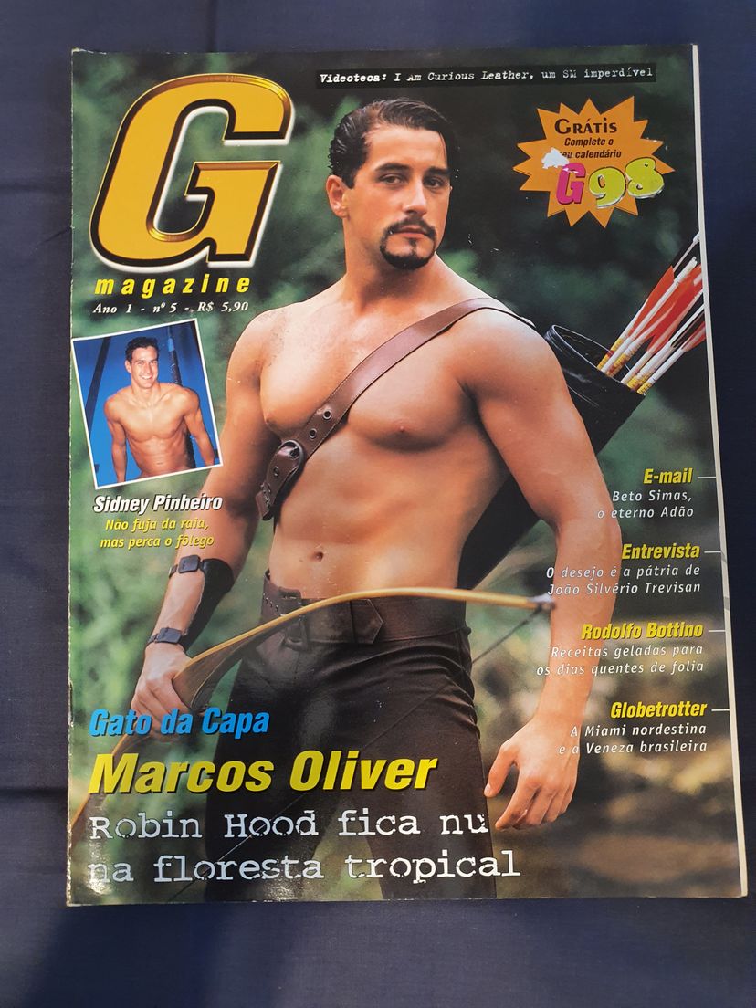 Vendo Revista G Magazine - Nº 05 - Marcos Oliver | Livro G Magazine ...
