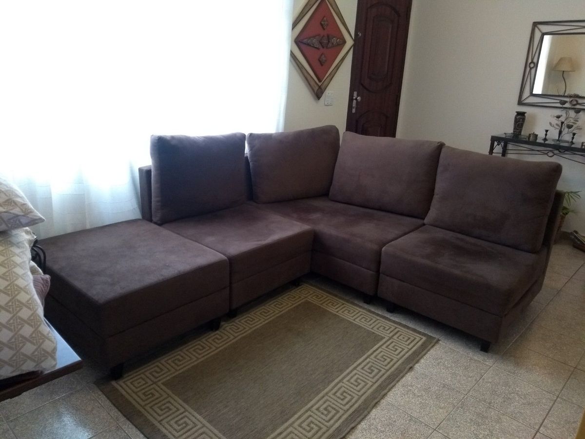 Vendo Sofá Usado 4 Lugares Sofá Usado 37038095 enjoei