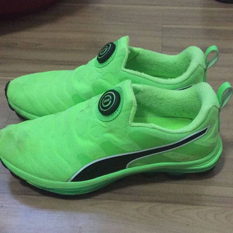 Vendo Tenis Puma Disc Voltage Verde e Preto, Tênis Masculino Puma Usado  27964600