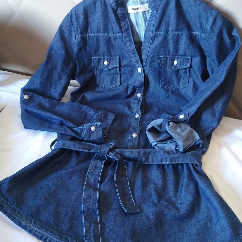 Veste Legging Jeans Blusa Feminina Marisa Usado 86837372 enjoei