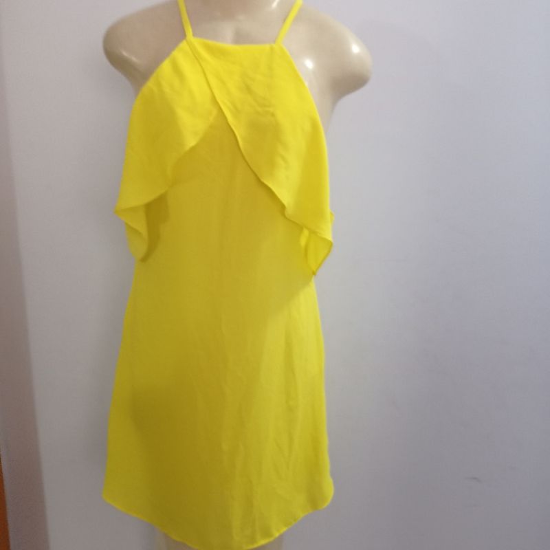 Vestidinho amarelo store