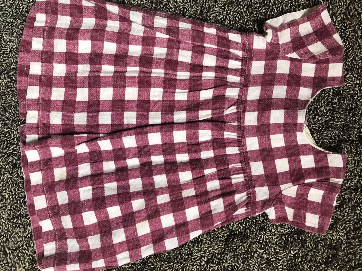 vestidinho quadriculado