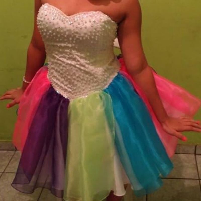 Vestidos de 15 años en online neon