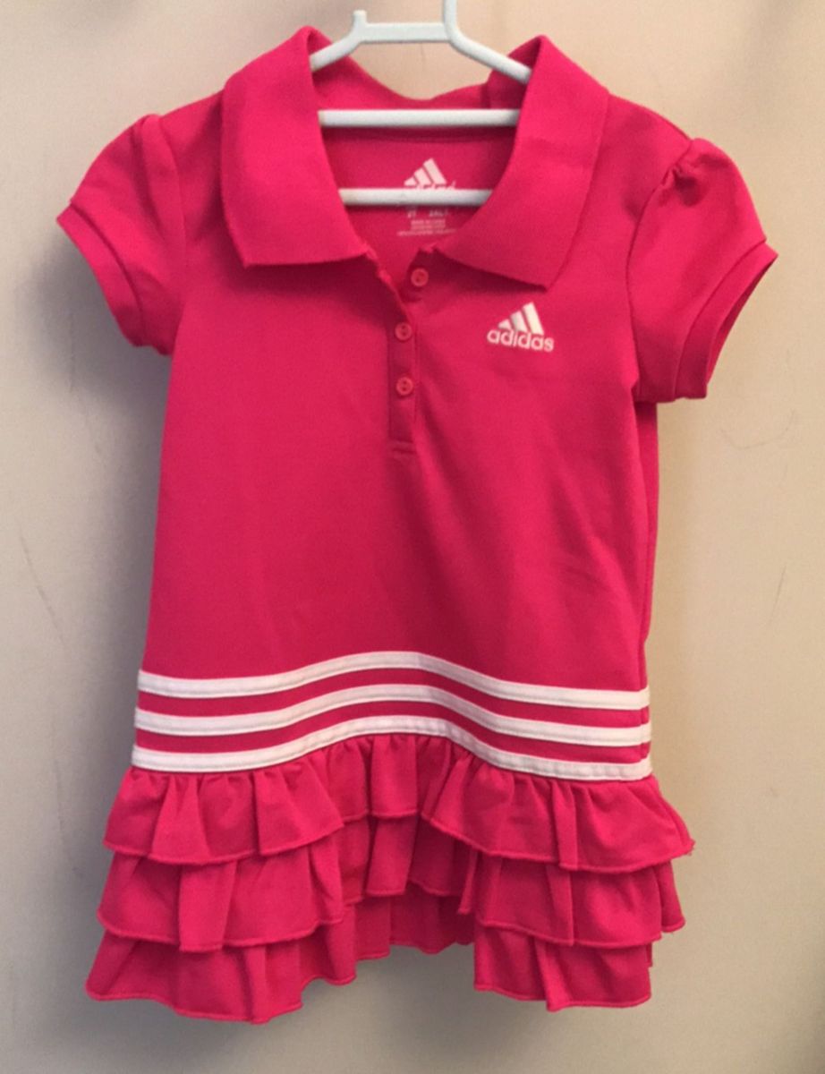 vestido infantil adidas