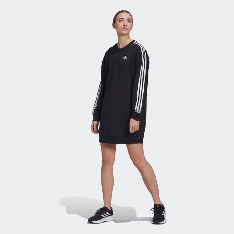 Vestido adidas 2024 3 stripes