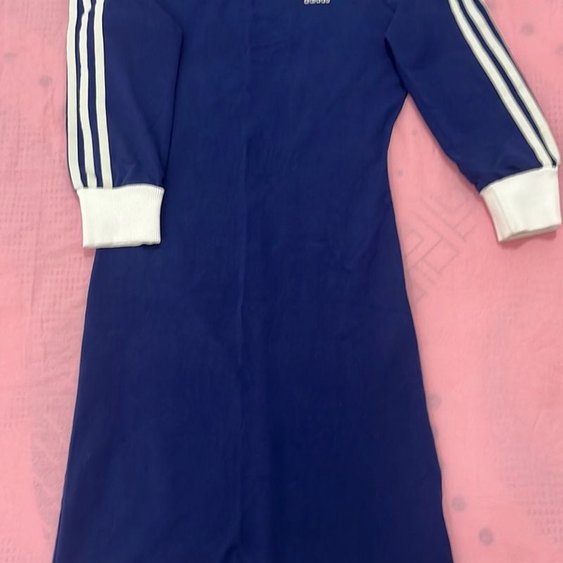Vestido Adidas Azul Marinho Vestido Feminino Adidas Usado