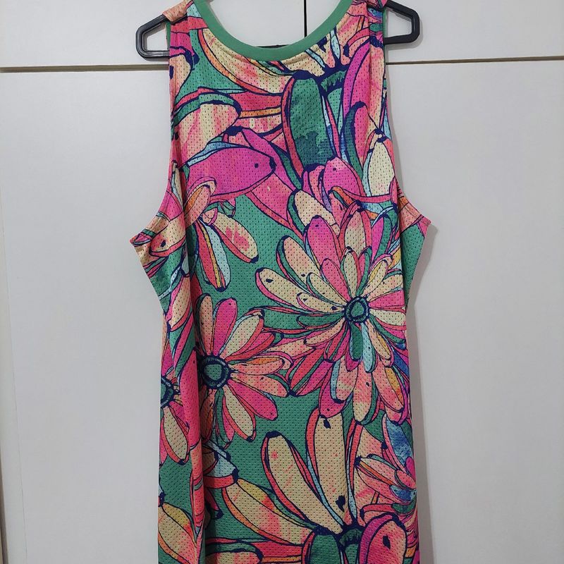 Vestido Adidas com Farm Bananíssima Vestido Feminino Adidas Farm Usado  76922614 enjoei