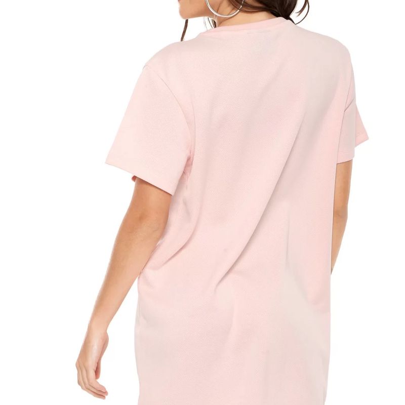 Vestido Adidas Originals Curto Tee Trefoil Rosa Adidas Nunca Usado 76247609 enjoei