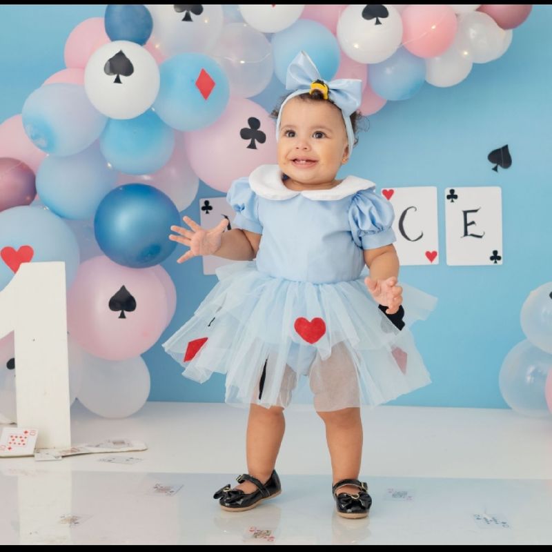 Vestido alice hot sale 1 ano