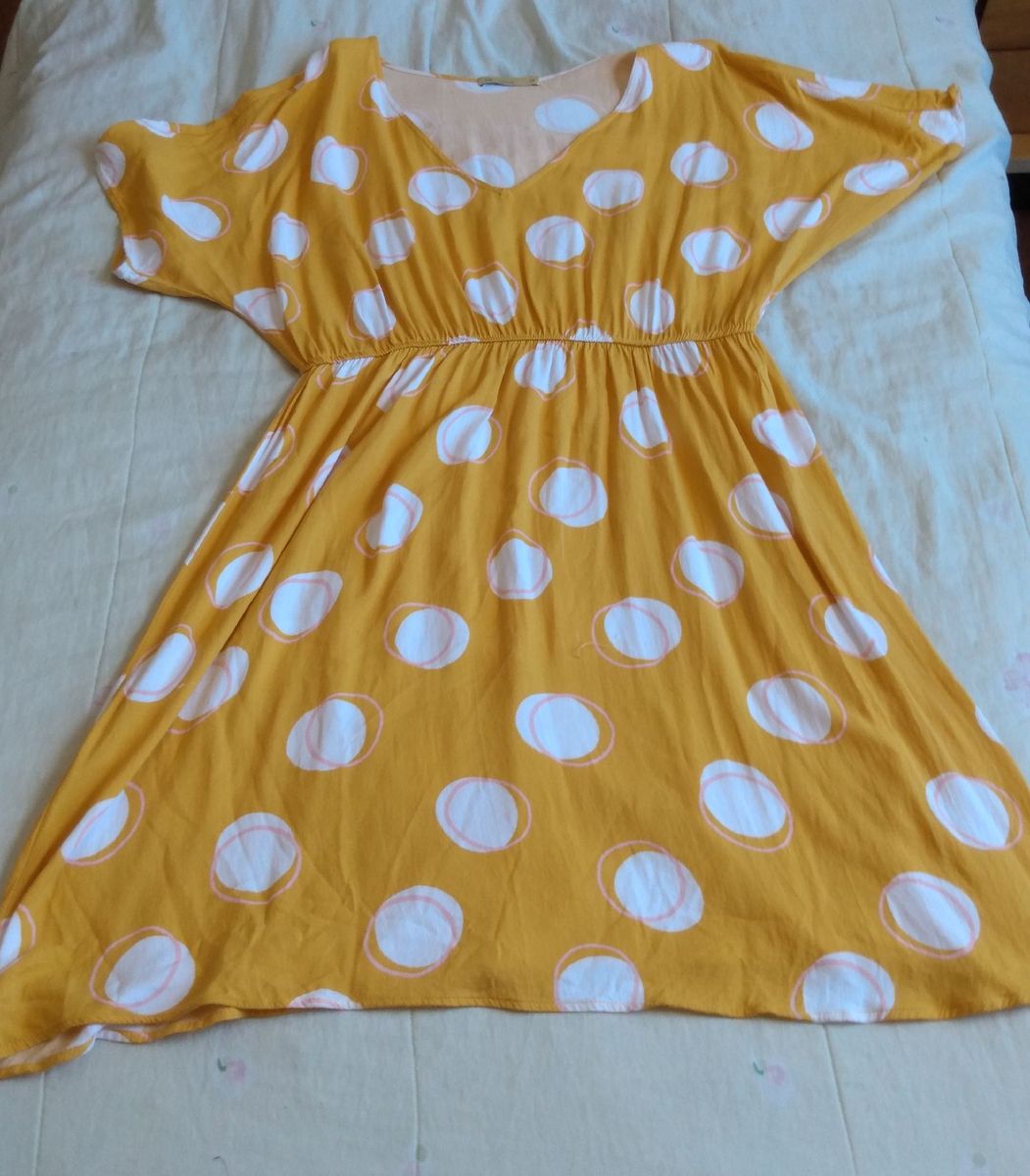 vestido amarelo riachuelo