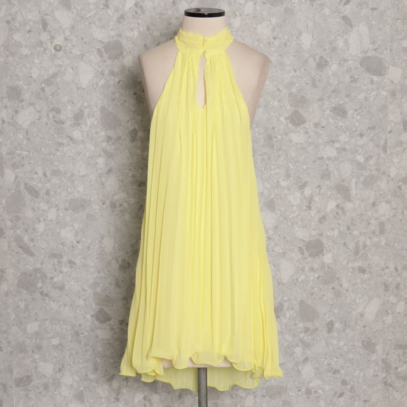 Vestido Shein Tamanho Pp Amarelo  Vestido Feminino Shein Usado