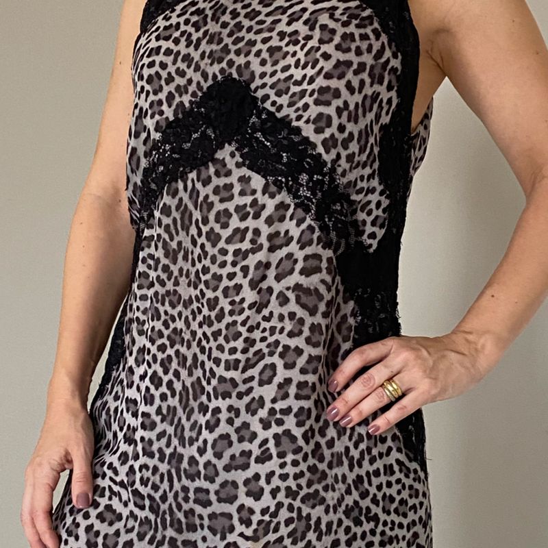 Vestido animal best sale print animale