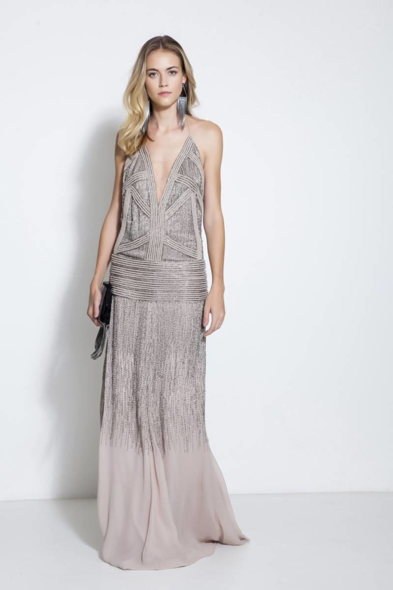 vestido de festa animale