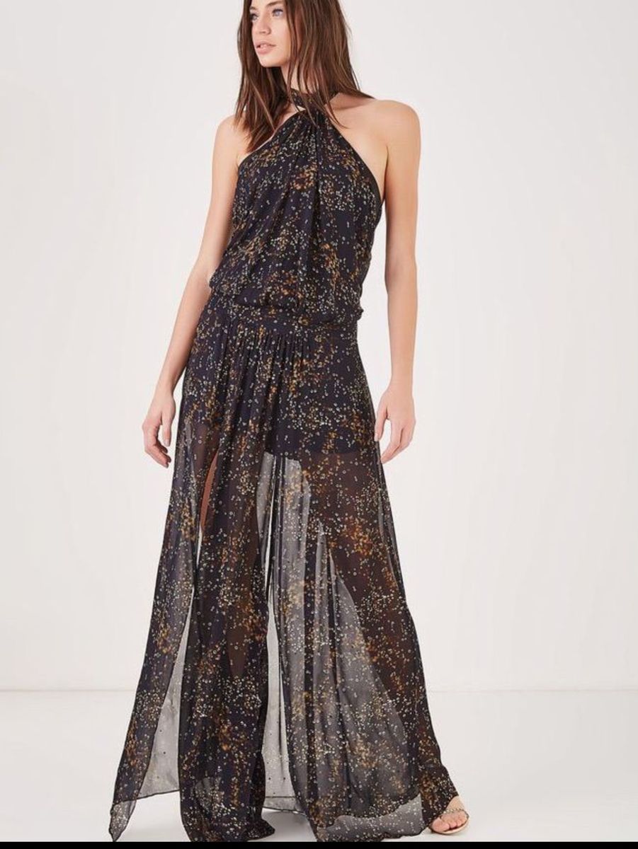 vestido de festa animale