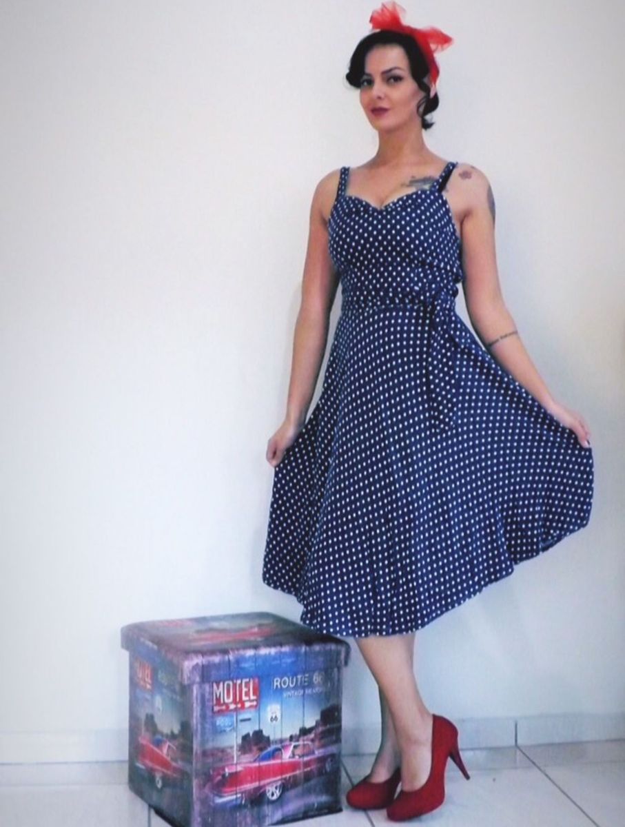 vestidos anos 50